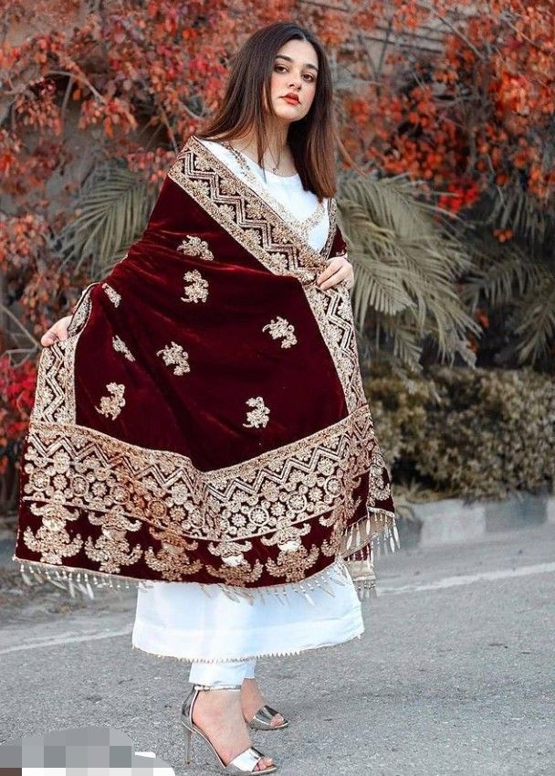 Velvet Shawl